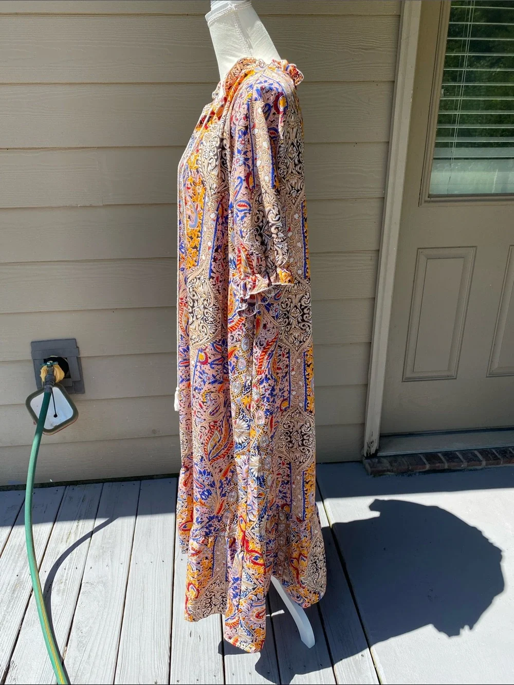 4/$20 colorful paisley dress - Picture 4 of 5